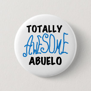 Volledig Geweldige Abuelo Tshirts en geschenken Ronde Button 5,7 Cm