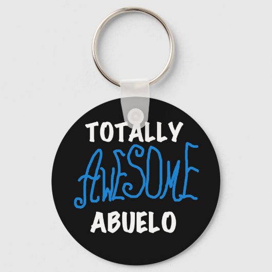 Volledig Geweldige Abuelo Tshirts en geschenken Sleutelhanger (Voorkant)