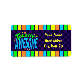 Volledig GEWELDIGE Adresetiketten Etiket