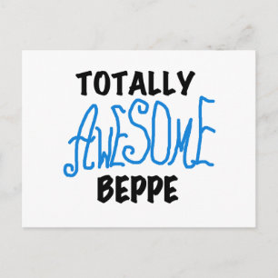 Volledig Geweldige Beppe Tshirts en geschenken Briefkaart