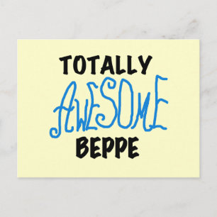 Volledig Geweldige Beppe Tshirts en geschenken Briefkaart