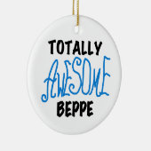 Volledig Geweldige Beppe Tshirts en geschenken Keramisch Ornament (Rechts)