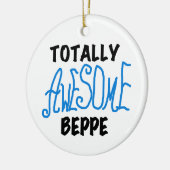Volledig Geweldige Beppe Tshirts en geschenken Keramisch Ornament (Links)