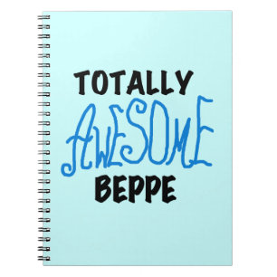 Volledig Geweldige Beppe Tshirts en geschenken Notitieboek