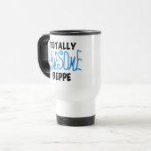 Volledig Geweldige Beppe Tshirts en geschenken Reisbeker (Voorkant links)