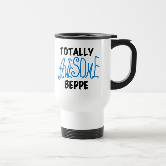 Volledig Geweldige Beppe Tshirts en geschenken Reisbeker (Rechts)