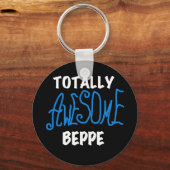 Volledig Geweldige Beppe Tshirts en geschenken Sleutelhanger (Voorkant)