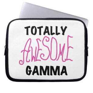 Volledig Geweldige Gamma Roze Gifts Laptop Sleeve