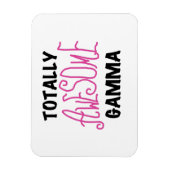 Volledig Geweldige Gamma Roze Gifts Magneet (Verticaal)