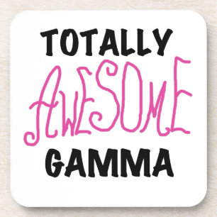 Volledig Geweldige Gamma Roze Gifts Onderzetter