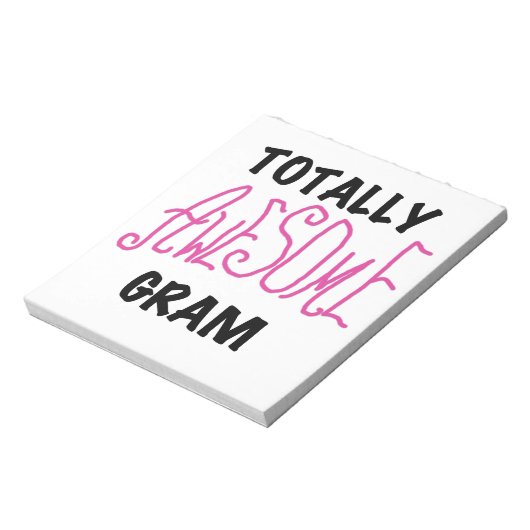 Volledig Geweldige gram roze cadeaus Notitieblok (Linkerzijde)