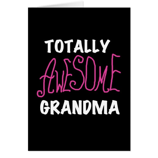 Volledig Geweldige Grandma Pink T-shirts en cadeau (Voorkant)