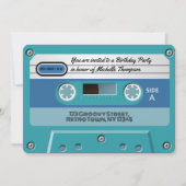 Volledig Geweldige Groovy Retro verjaardagsfeestje Kaart (Voorkant)