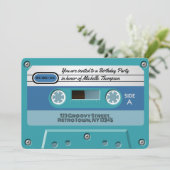 Volledig Geweldige Groovy Retro verjaardagsfeestje Kaart (Staand voorkant)