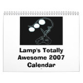 Volledig Geweldige kalender 2007 voor lamp (Hoes)