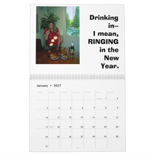 Volledig Geweldige kalender 2007 voor lamp (Jan 2027)