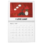 Volledig Geweldige kalender 2007 voor lamp (Feb 2027)