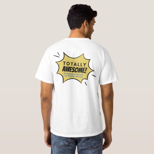 Volledig Geweldige Logo T-Shirt (Achterkant volledig)