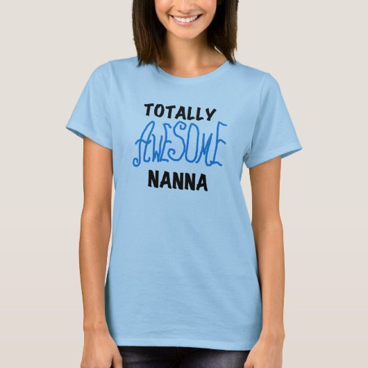 Volledig Geweldige Nanna Blue T-shirts en GIfts (Voorkant)
