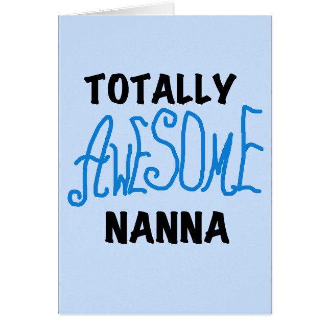 Volledig Geweldige Nanna Blue T-shirts en GIfts (Voorkant)
