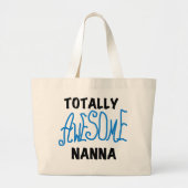Volledig Geweldige Nanna Blue T-shirts en GIfts Grote Tote Bag (Voorkant)