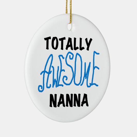 Volledig Geweldige Nanna Blue T-shirts en GIfts Keramisch Ornament (Rechts)