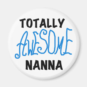 Volledig Geweldige Nanna Blue T-shirts en GIfts Magneet