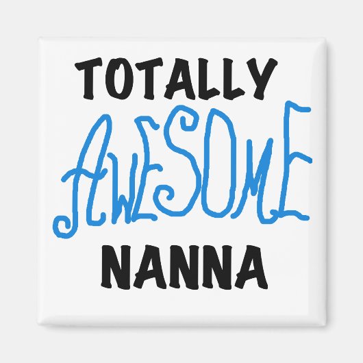 Volledig Geweldige Nanna Blue T-shirts en GIfts Magneet (Voorkant)