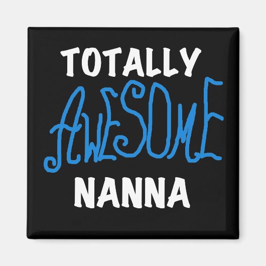 Volledig Geweldige Nanna Blue T-shirts en GIfts Magneet (Voorkant)