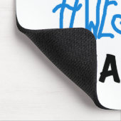 Volledig Geweldige Nanna Blue T-shirts en GIfts Muismat (Hoek)