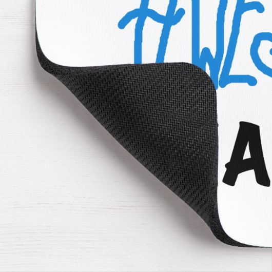 Volledig Geweldige Nanna Blue T-shirts en GIfts Muismat (Hoek)