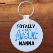Volledig Geweldige Nanna Blue T-shirts en GIfts Sleutelhanger (Voorkant)