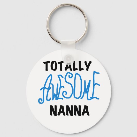 Volledig Geweldige Nanna Blue T-shirts en GIfts Sleutelhanger (Voorkant)