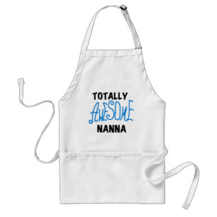 Volledig Geweldige Nanna Blue T-shirts en GIfts Standaard Schort