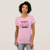 Volledig Geweldige nanny Pink T-shirts en cadeautj (Voorkant volledig)