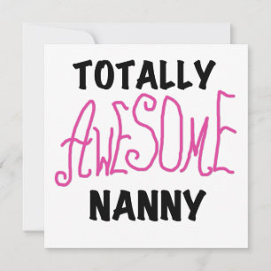 Volledig Geweldige nanny Pink T-shirts en cadeautj