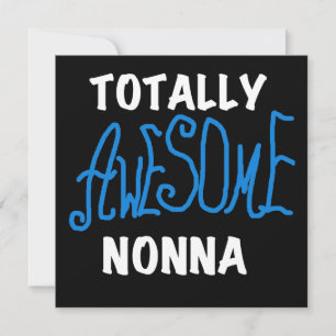 Volledig Geweldige nonna Blue T-shirts en cadeautj