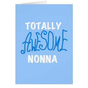 Volledig Geweldige nonna Blue T-shirts en cadeautj