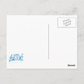 Volledig Geweldige nonna Blue T-shirts en cadeautj Briefkaart (Achterkant)