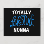 Volledig Geweldige nonna Blue T-shirts en cadeautj Briefkaart (Voorkant)