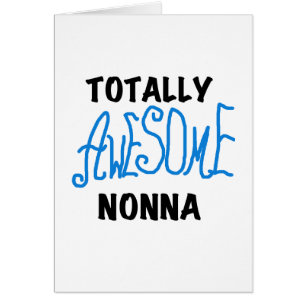 Volledig Geweldige Nonna Blue T-shirts en geschenk