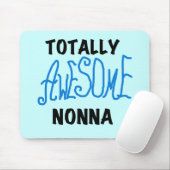 Volledig Geweldige Nonna Blue T-shirts en geschenk Muismat (Met muis)
