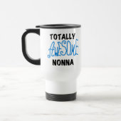 Volledig Geweldige Nonna Blue T-shirts en geschenk Reisbeker (Links)