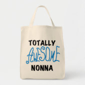 Volledig Geweldige Nonna Blue T-shirts en geschenk Tote Bag (Voorkant)