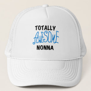 Volledig Geweldige Nonna Blue T-shirts en geschenk Trucker Pet