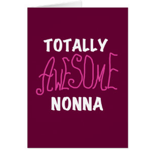 Volledig Geweldige Nonna Pink T-shirts en geschenk