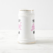 Volledig Geweldige Nonna Pink T-shirts en geschenk Bierpul (Center)