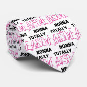 Volledig Geweldige Nonna Pink T-shirts en geschenk Stropdas (Opgerold)