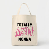 Volledig Geweldige Nonna Pink T-shirts en geschenk Tote Bag (Voorkant)