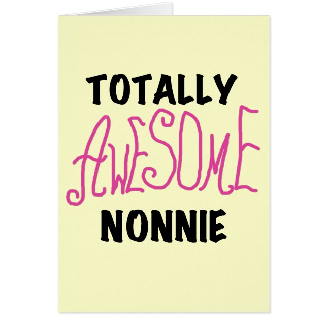 Volledig Geweldige nonnie Pink Tshirts en cadeautj (Voorkant)